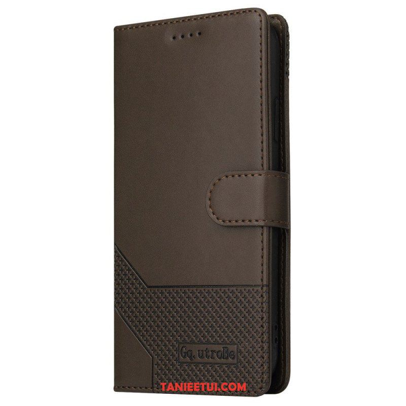 Etui Folio do Samsung Galaxy S22 5G Efekt Skóry Gq.utrobe