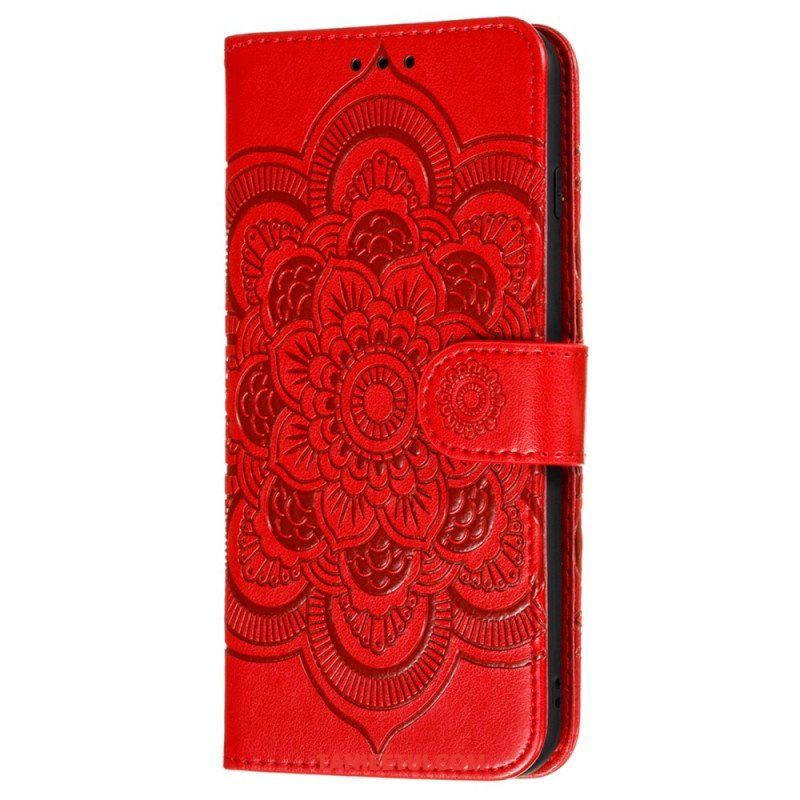 Etui Folio do Samsung Galaxy S22 5G Pełna Mandala