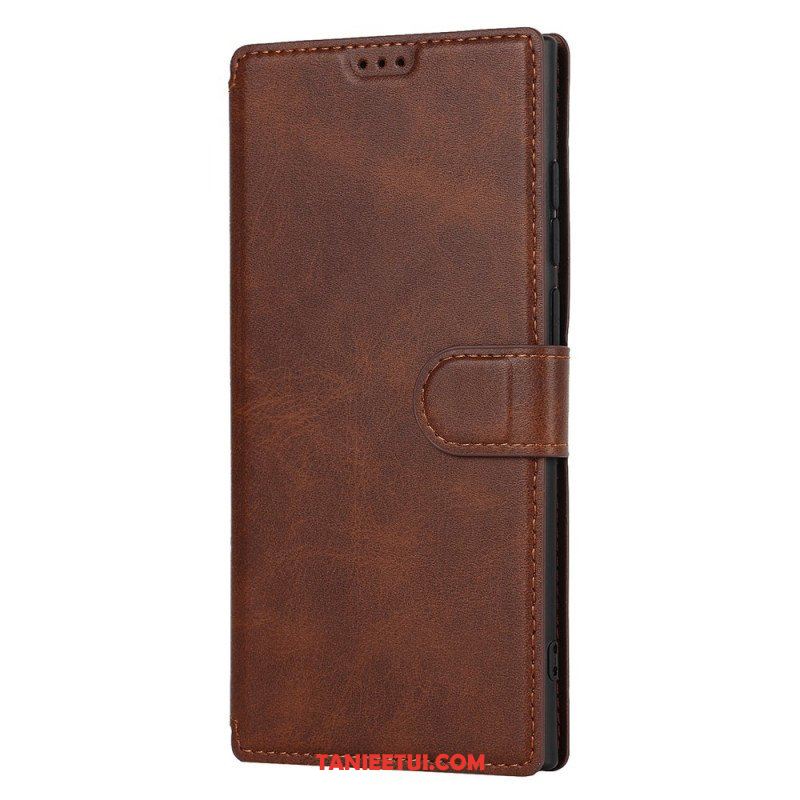 Etui Folio do Samsung Galaxy S22 Ultra 5G Sztuczna Skóra W Stylu Retro