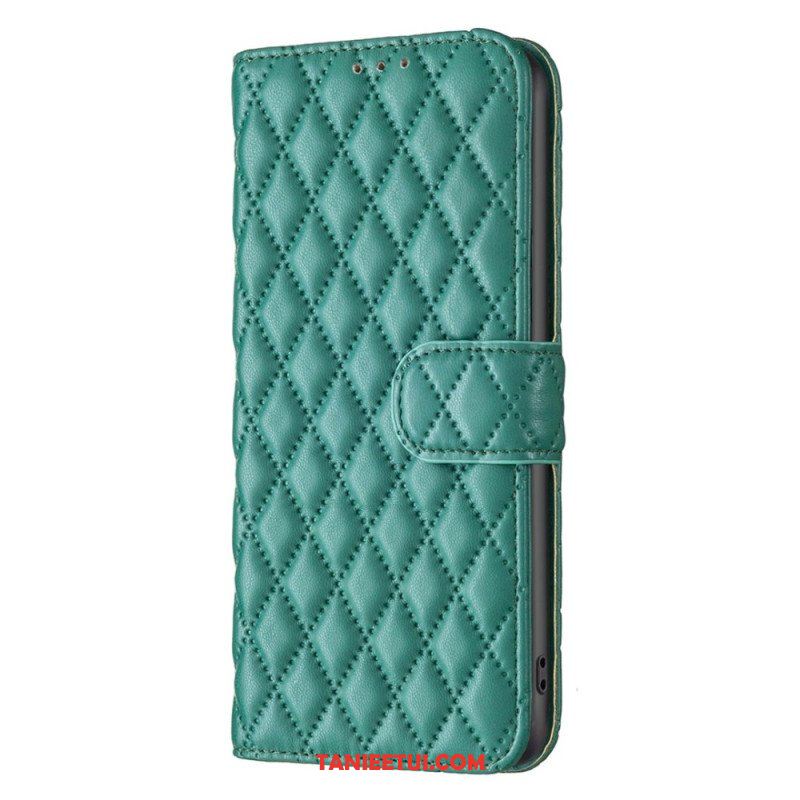 Etui Folio do Samsung Galaxy S23 5G Pikowany Binfen Kolor