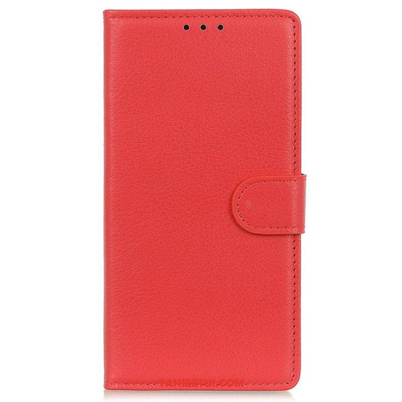 Etui Folio do Samsung Galaxy S23 5G Tradycyjna Sztuczna Skóra