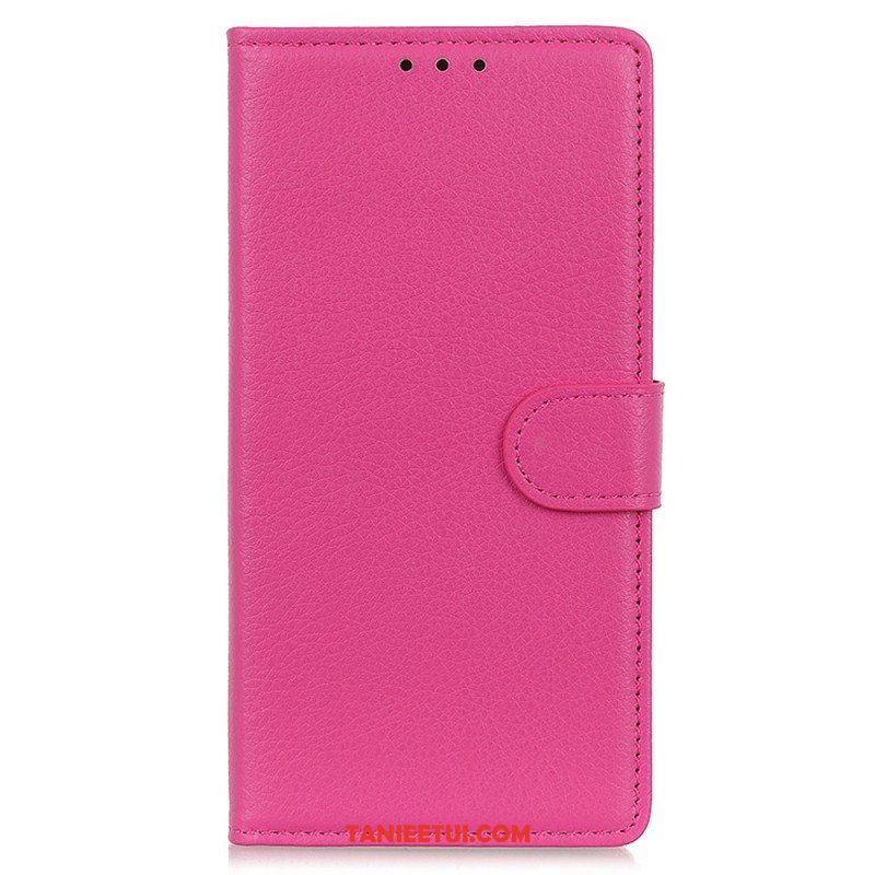 Etui Folio do Samsung Galaxy S23 5G Tradycyjna Sztuczna Skóra