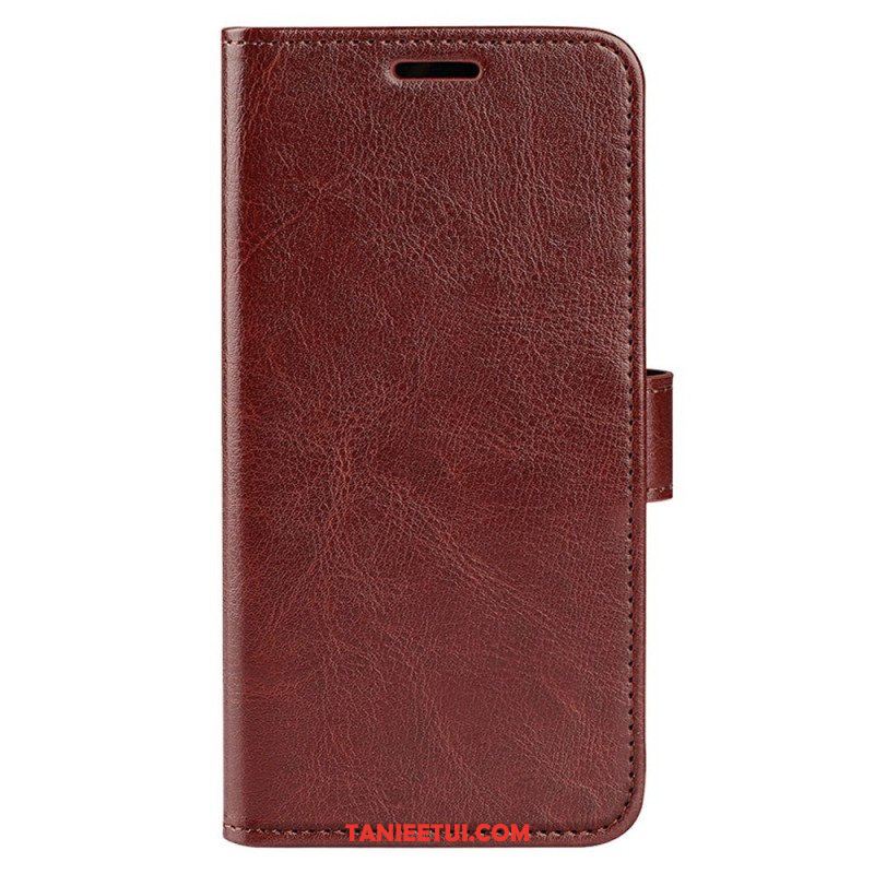 Etui Folio do Samsung Galaxy S23 Ultra 5G Efekt Skóry Vintage