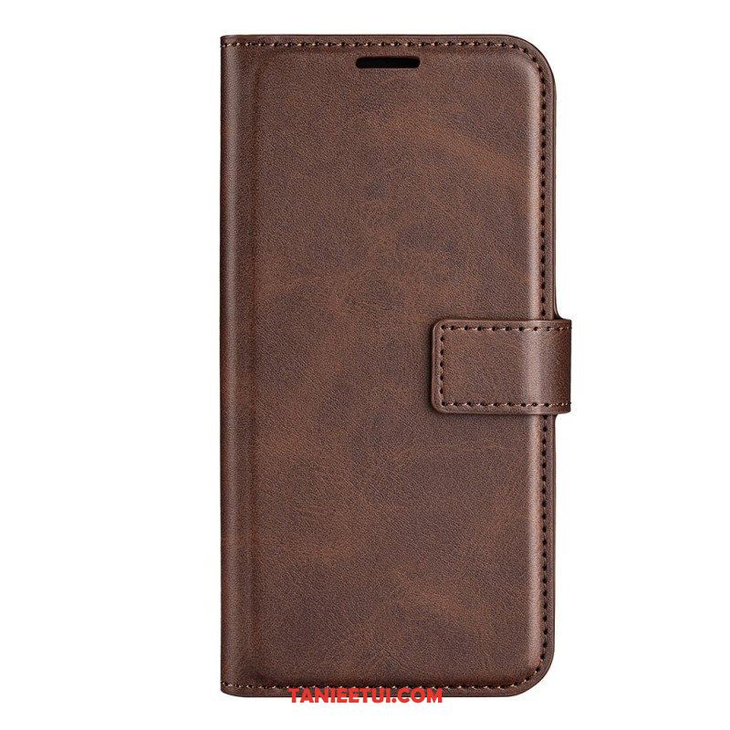 Etui Folio do Samsung Galaxy S23 Ultra 5G Stylowy Kolor Skóry