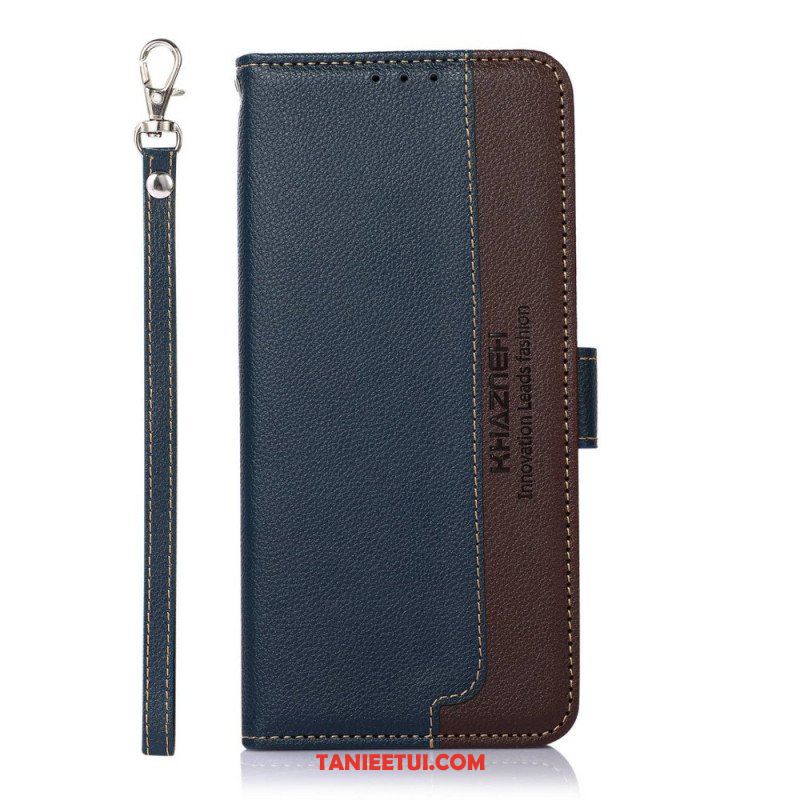 Etui Folio do Sony Xperia 1 IV Rfid W Stylu Liczi