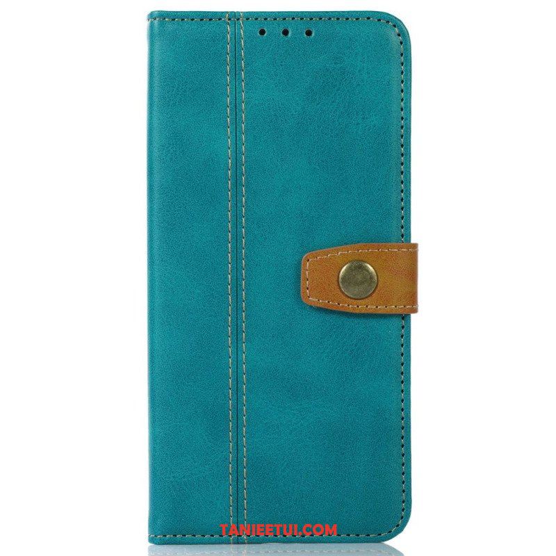 Etui Folio do Sony Xperia 10 IV Taśma Tapicerska