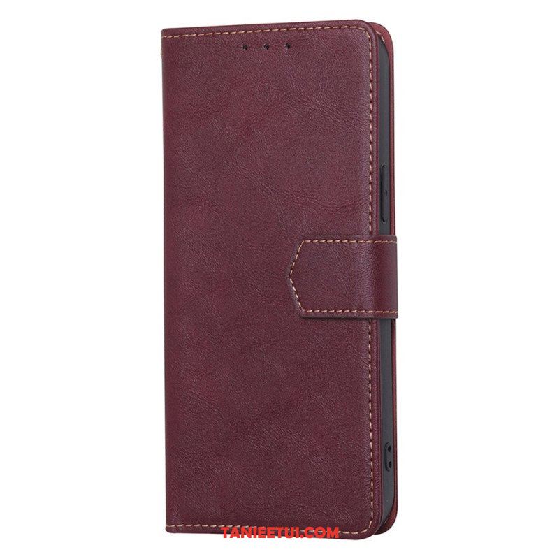 Etui Folio do Sony Xperia 5 IV Skóra Liczi Rfid