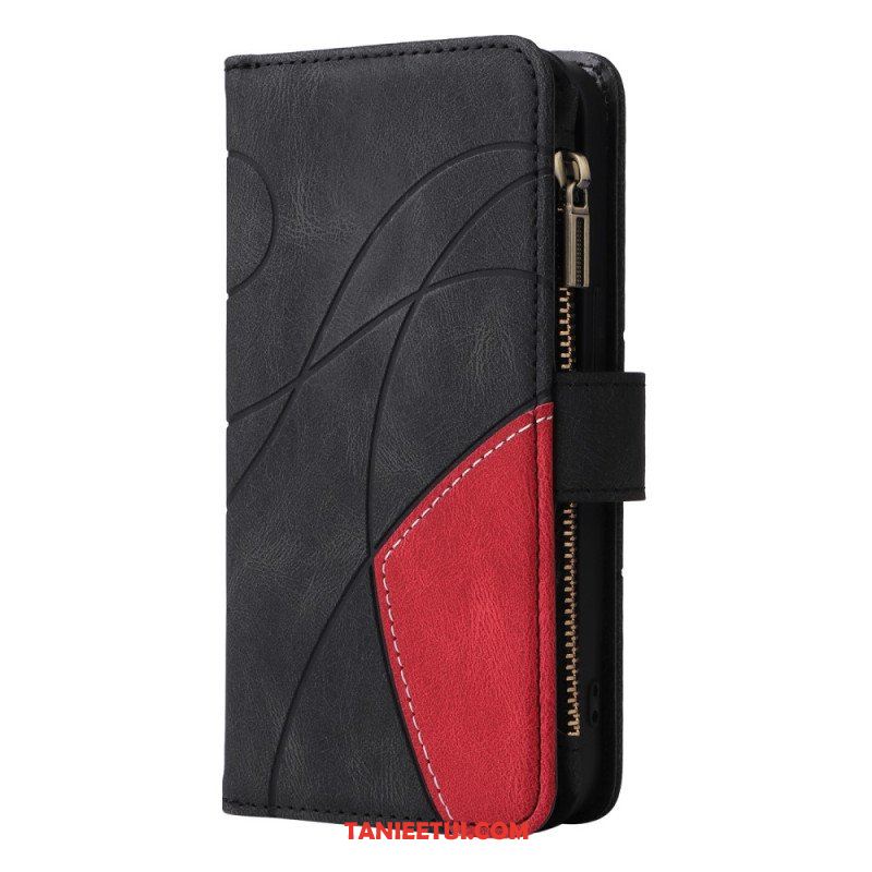 Etui Folio do Xiaomi 12 Lite Dwukolorowa Z Portmonetką