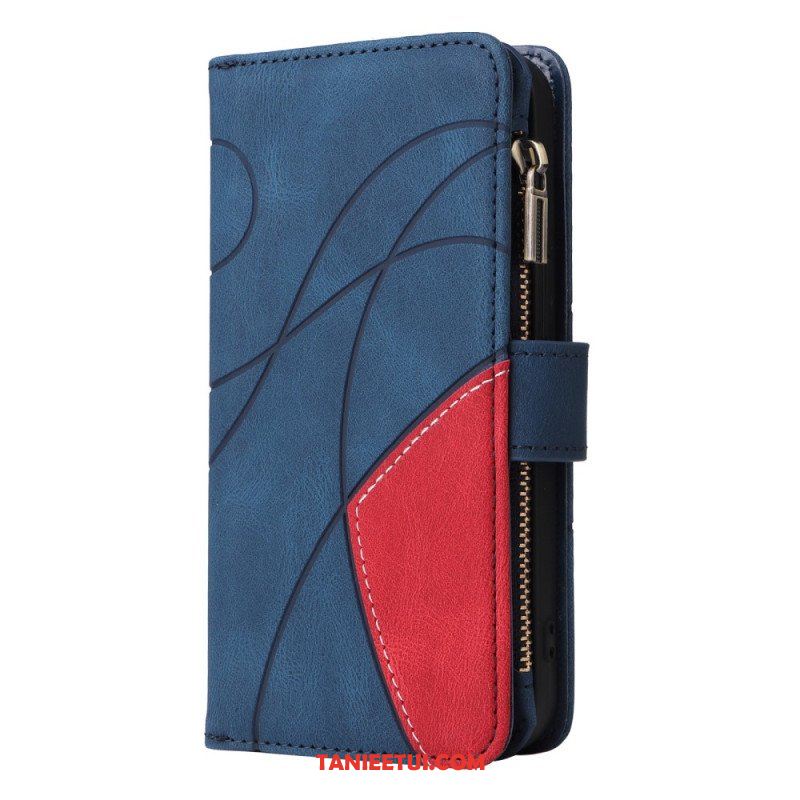 Etui Folio do Xiaomi 12 Lite Dwukolorowa Z Portmonetką