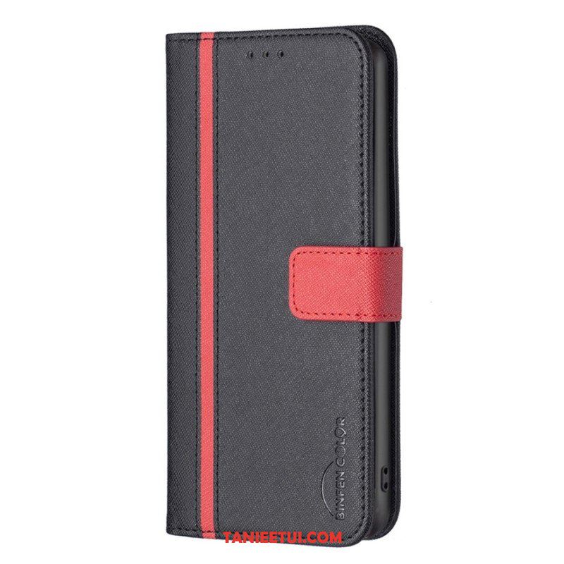 Etui Folio do Xiaomi 12T / 12T Pro Dwukolorowy Kolor Binfen