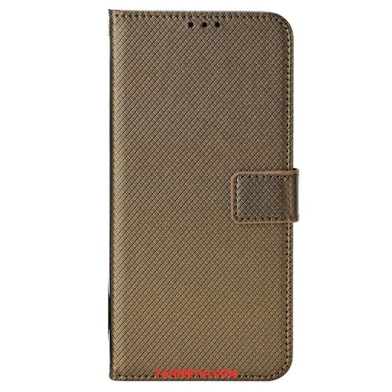 Etui Folio do Xiaomi 12T / 12T Pro z Łańcuch Pasek Ze Sztucznej Skóry