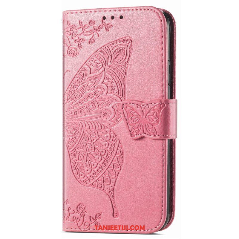 Etui Folio do Xiaomi 13 Barokowy Motyl