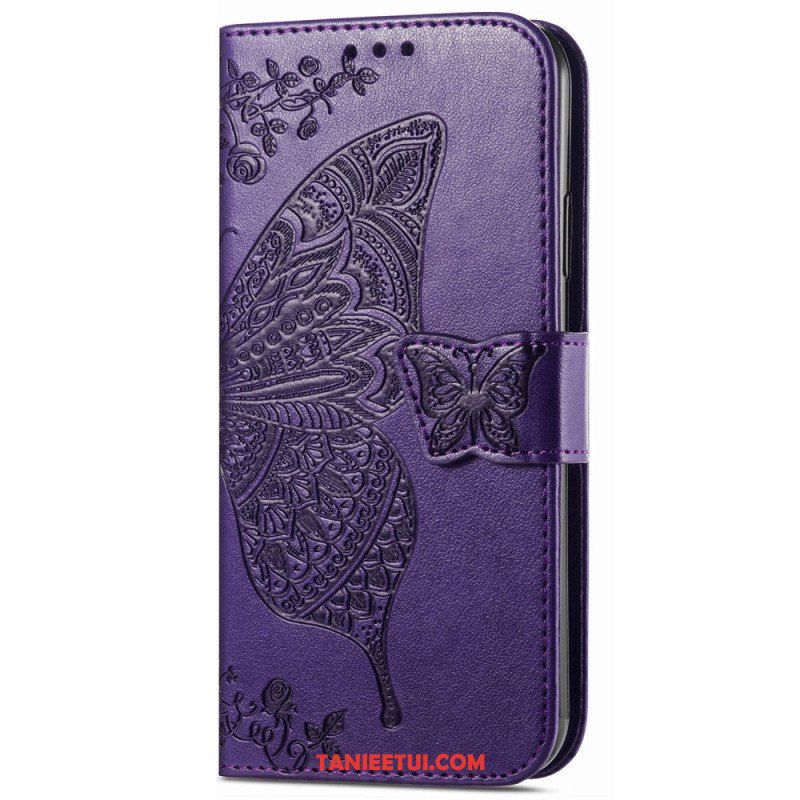 Etui Folio do Xiaomi 13 Barokowy Motyl