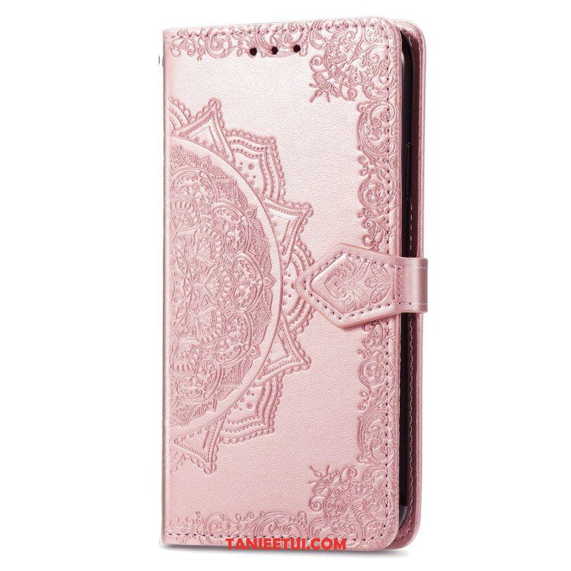 Etui Folio do Xiaomi Redmi A1 Mandala Sun Ze Smyczą