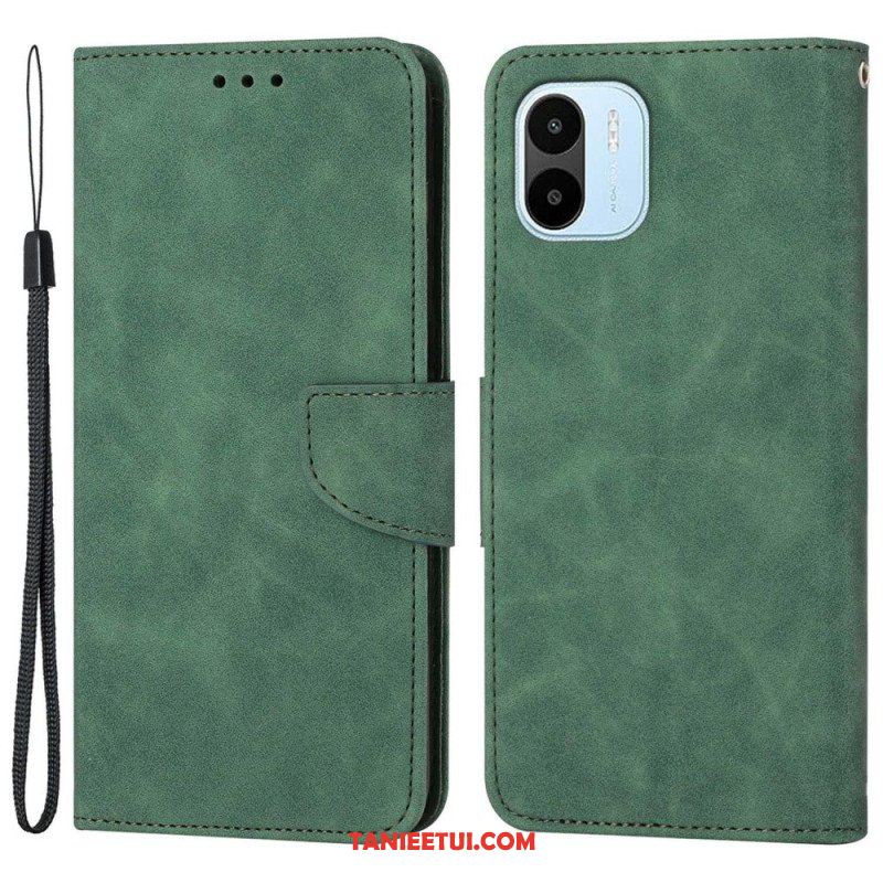 Etui Folio do Xiaomi Redmi A1 Smycz W Jednolitym Kolorze