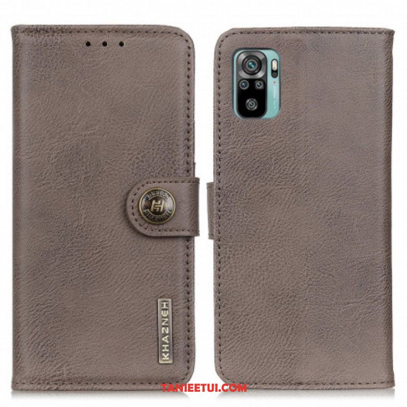 Etui Folio do Xiaomi Redmi Note 10 / 10S Imitacja Skóry Khazneh