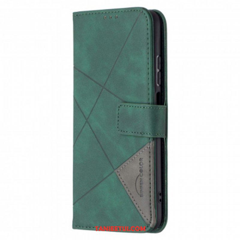 Etui Folio do Xiaomi Redmi Note 10 / 10S Kolor Trójkąta Binfena