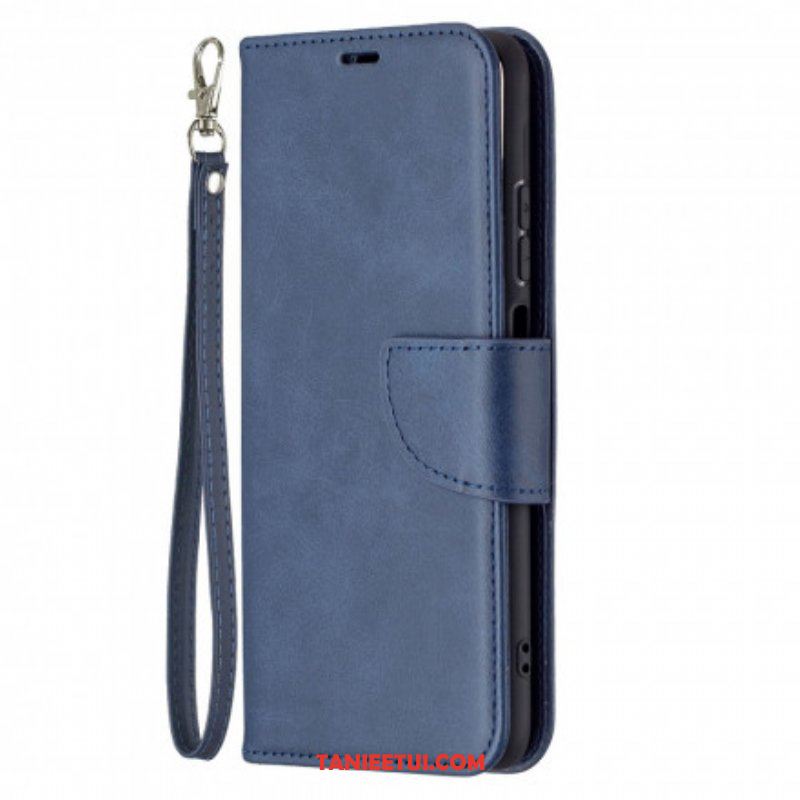 Etui Folio do Xiaomi Redmi Note 10 / 10S Skórzany Futerał Gładka Klapa Ukośna