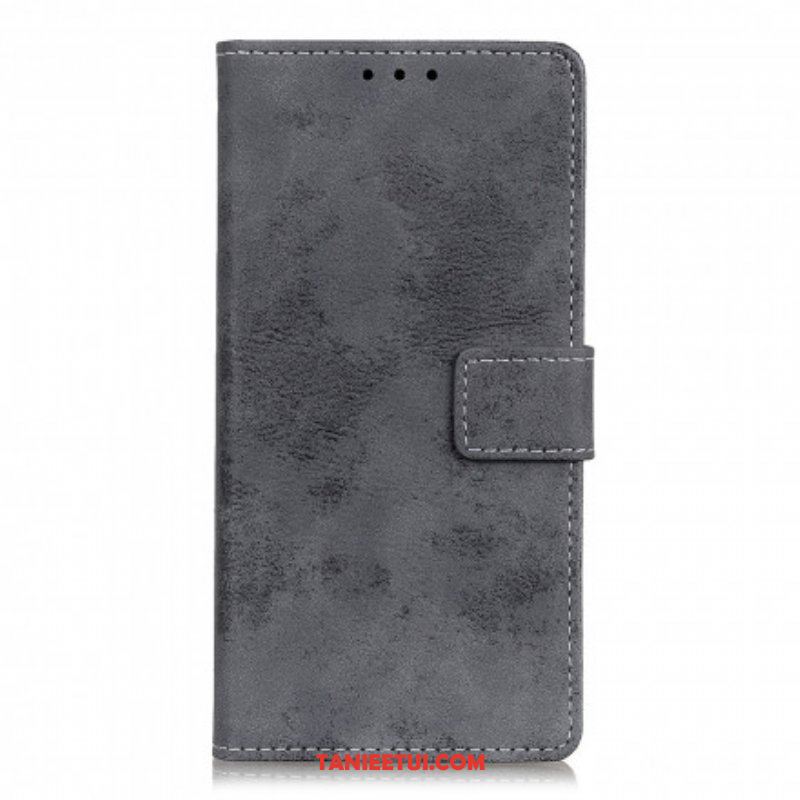 Etui Folio do Xiaomi Redmi Note 10 5G Efekt Skóry Vintage