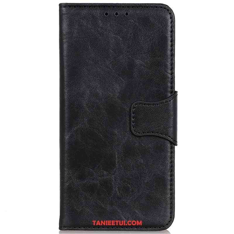 Etui Folio do Xiaomi Redmi Note 11 / 11S Skórzany Futerał Klapa Magnetyczna Tekstury