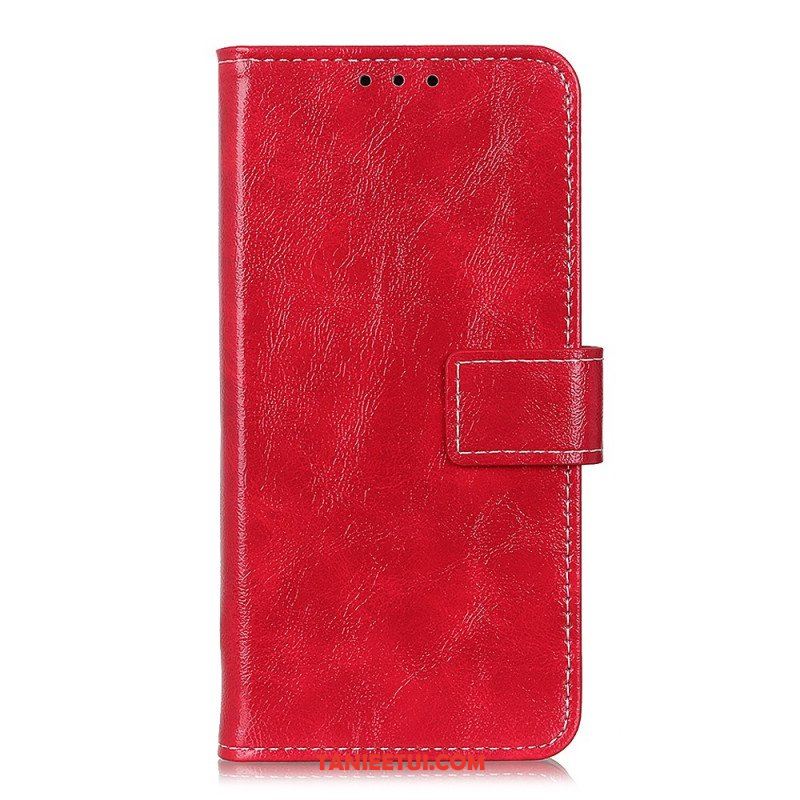 Etui Folio do Xiaomi Redmi Note 11 Pro / 11 Pro 5G Błyszczące I Odsłonięte Szwy