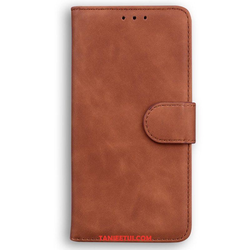 Etui Folio do Xiaomi Redmi Note 12 4G Zwykły Ze Sztucznej Skóry