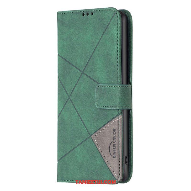 Etui Folio do Xiaomi Redmi Note 12 5G Binfen Kolor Diamenty