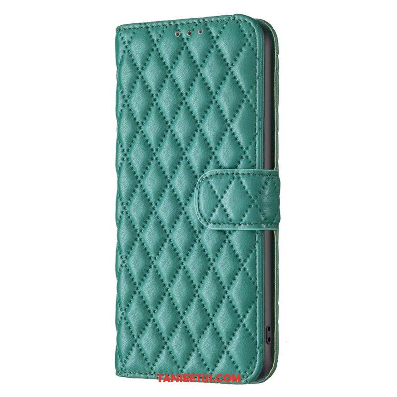 Etui Folio do Xiaomi Redmi Note 12 5G Kolor Pikowany Binfen