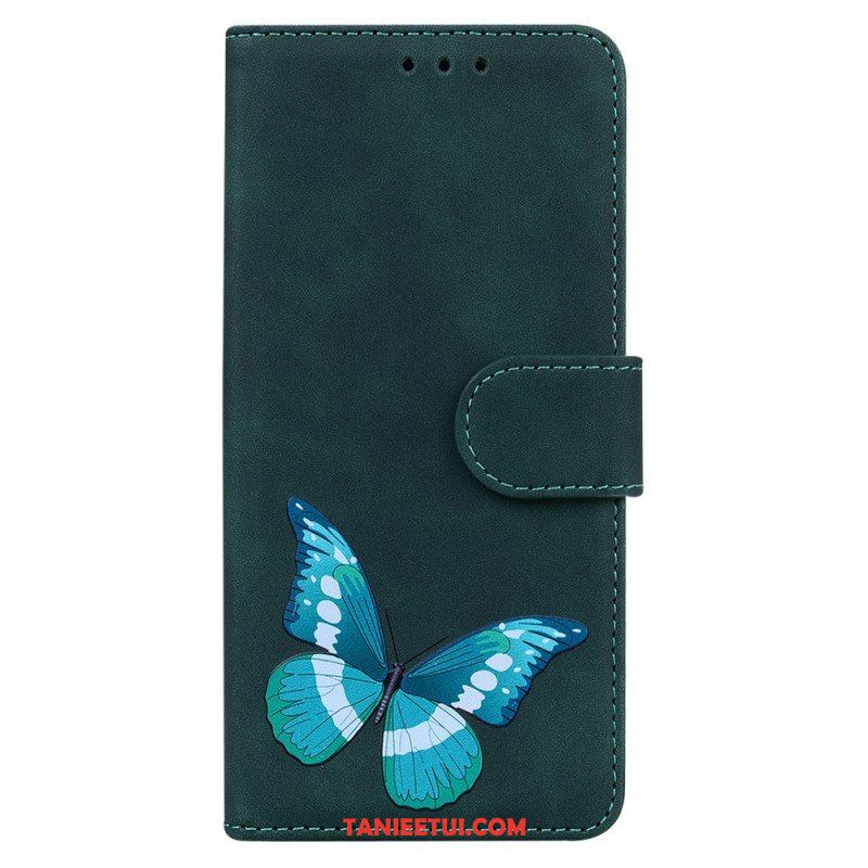 Etui Folio do Xiaomi Redmi Note 12 5G Projekt Motyla