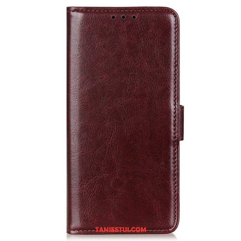 Etui Folio do Xiaomi Redmi Note 12 5G Sztuczna Skóra Lakierowana