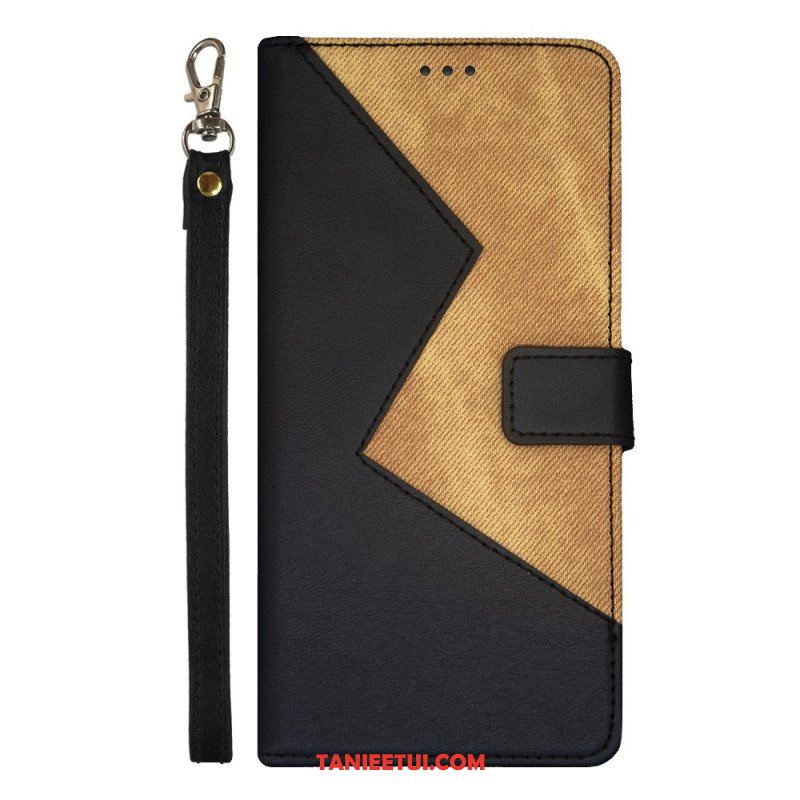 Etui Folio do Xiaomi Redmi Note 12 Pro Dwukolorowy Idewei