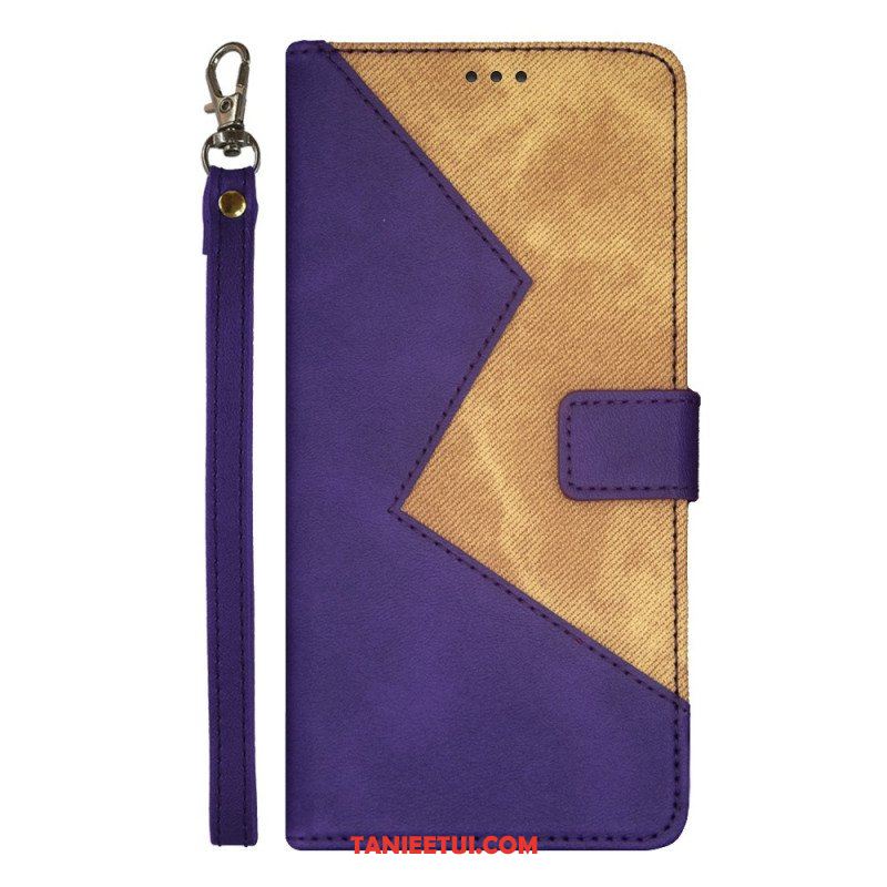 Etui Folio do Xiaomi Redmi Note 12 Pro Dwukolorowy Idewei