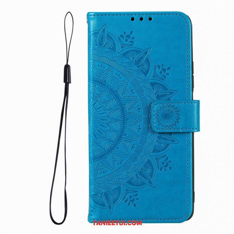 Etui Folio do Xiaomi Redmi Note 12 Pro Mandala Sun Ze Smyczą