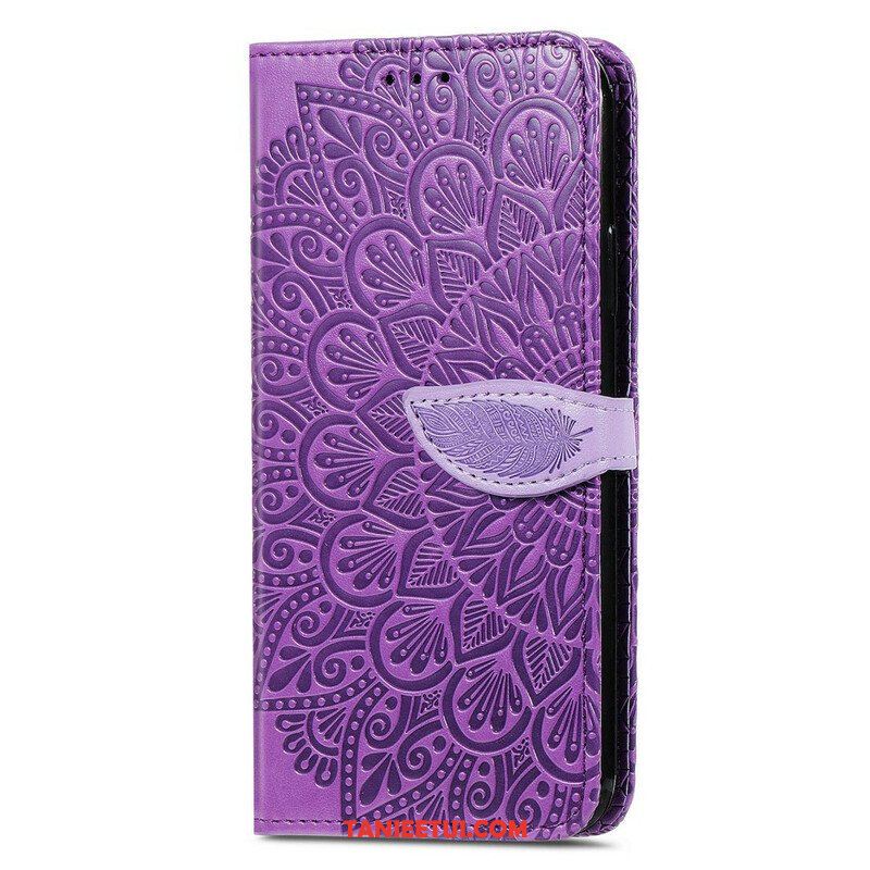 Etui Folio do iPhone 13 Mini Plemienne Liście