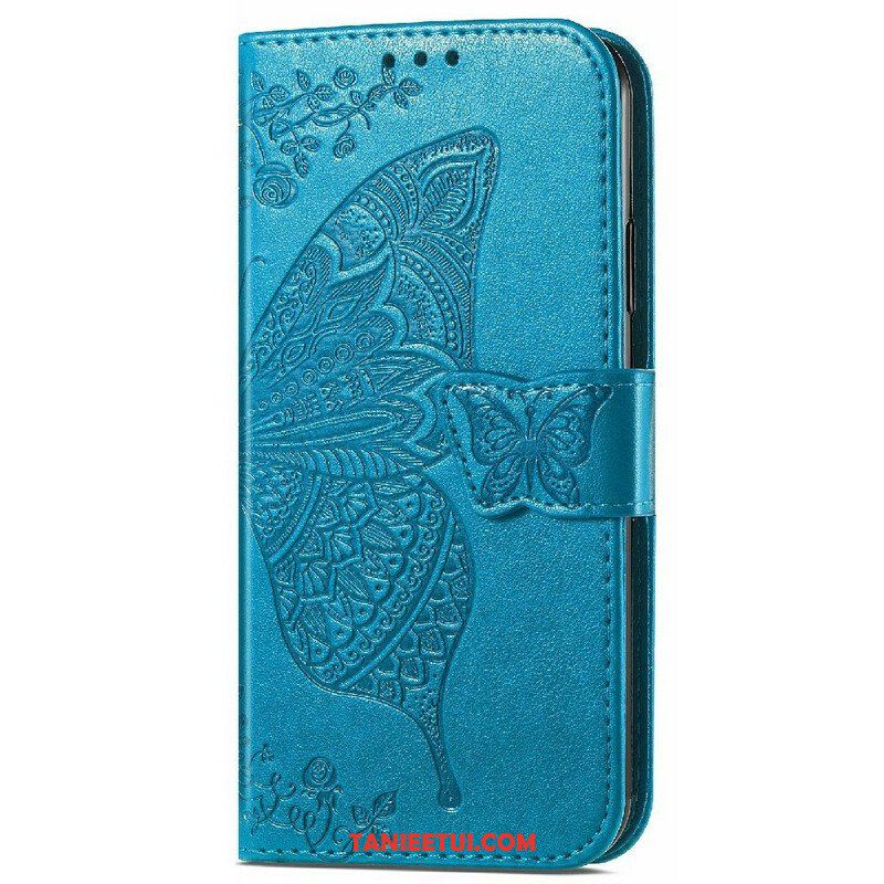 Etui Folio do iPhone 13 Mini Pół Motyle