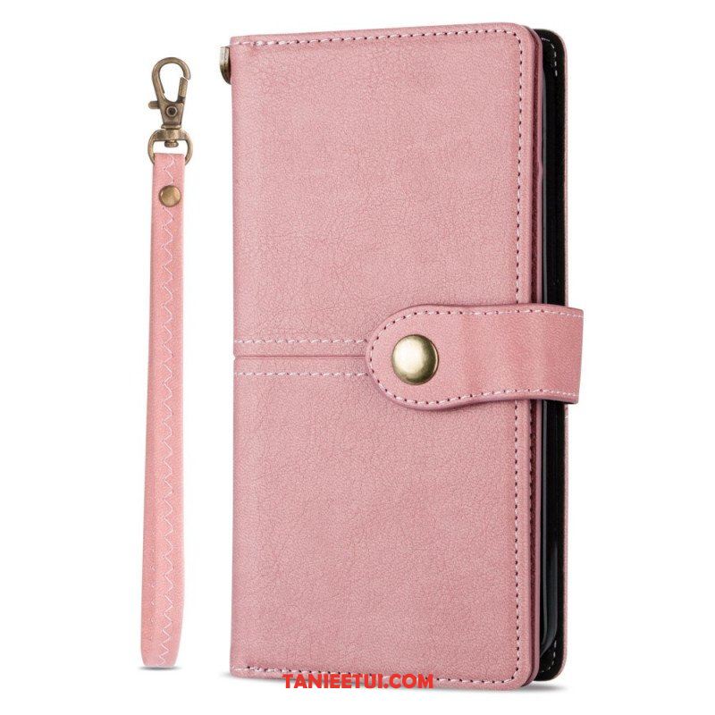 Etui Folio do iPhone 14 Pro Wielofunkcyjny W Stylu Vintage