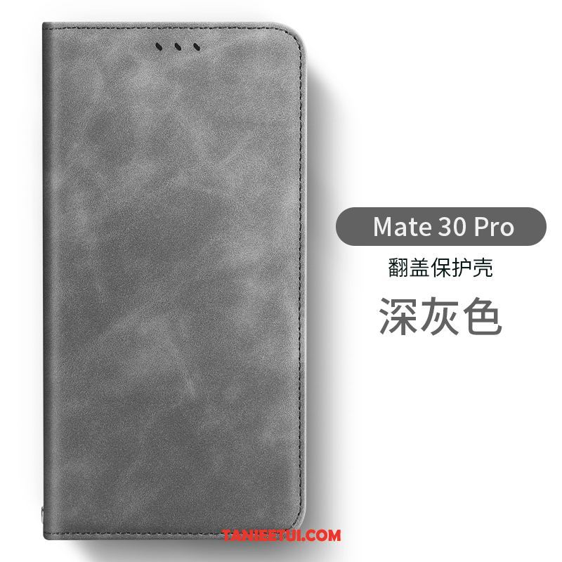 Etui Huawei Mate 30 Pro Telefon Komórkowy Zamszowe All Inclusive, Futerał Huawei Mate 30 Pro Miękki Zielony Modna Marka