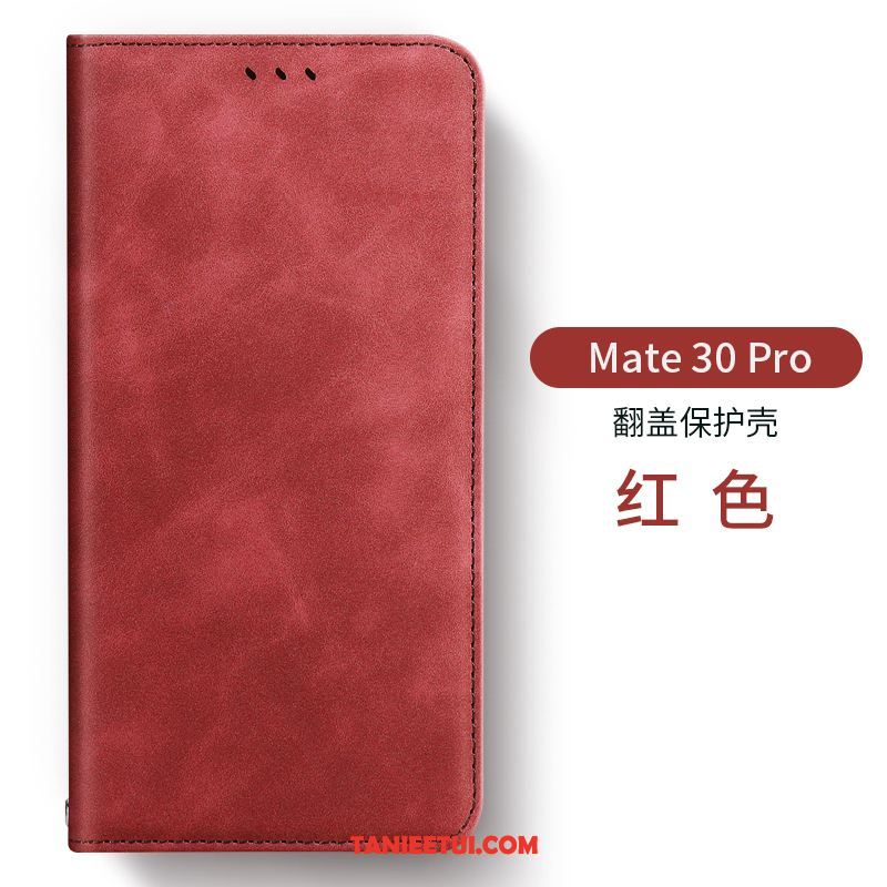 Etui Huawei Mate 30 Pro Telefon Komórkowy Zamszowe All Inclusive, Futerał Huawei Mate 30 Pro Miękki Zielony Modna Marka