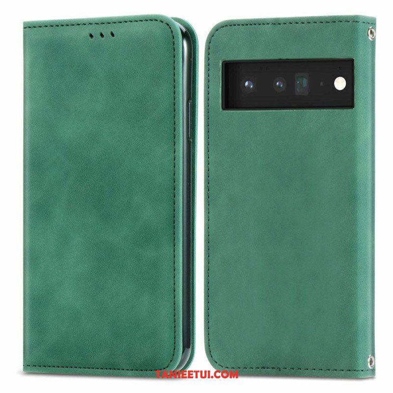 Etui Na Telefon do Google Pixel 6 Etui Folio Dotykowy Design W Stylu Vintage