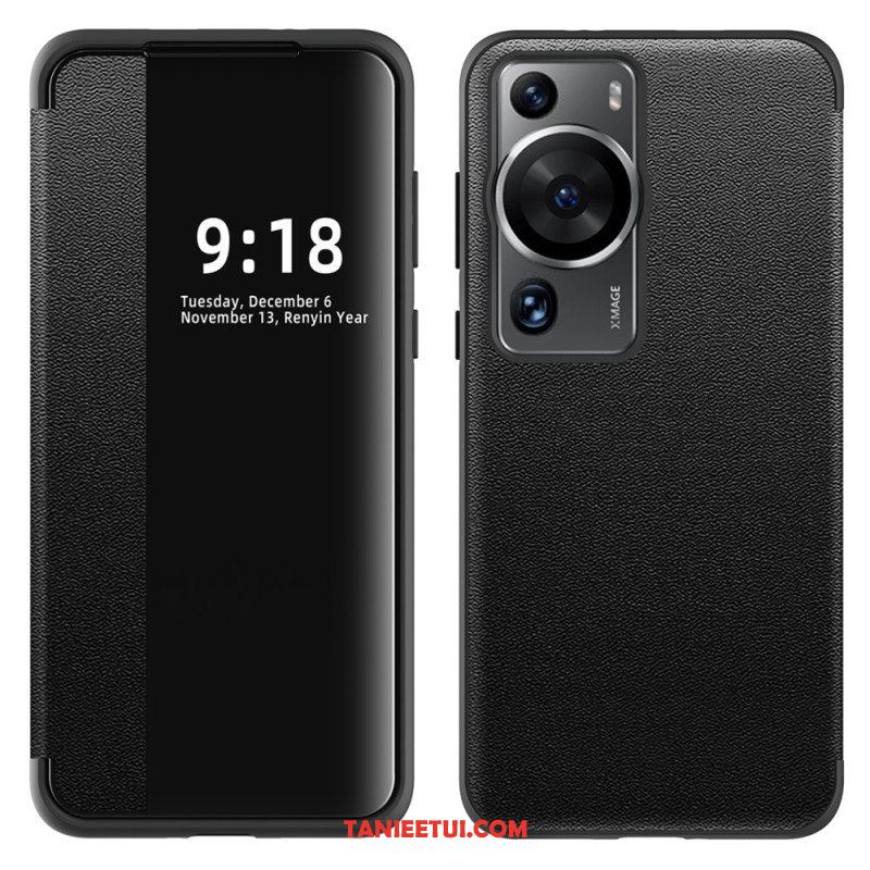 Etui Na Telefon do Huawei P60 Pro Imitacja Skóry