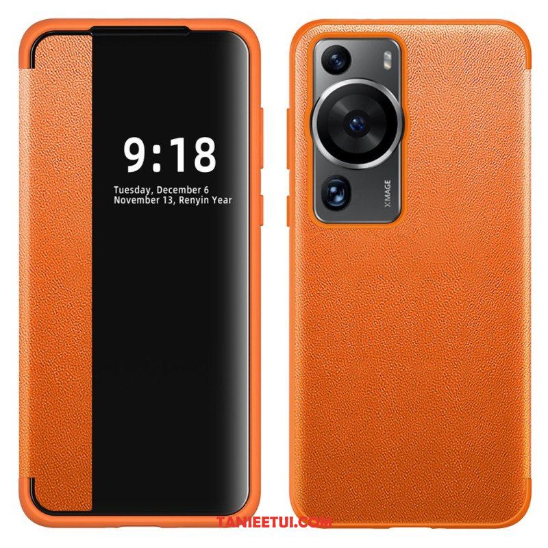 Etui Na Telefon do Huawei P60 Pro Imitacja Skóry