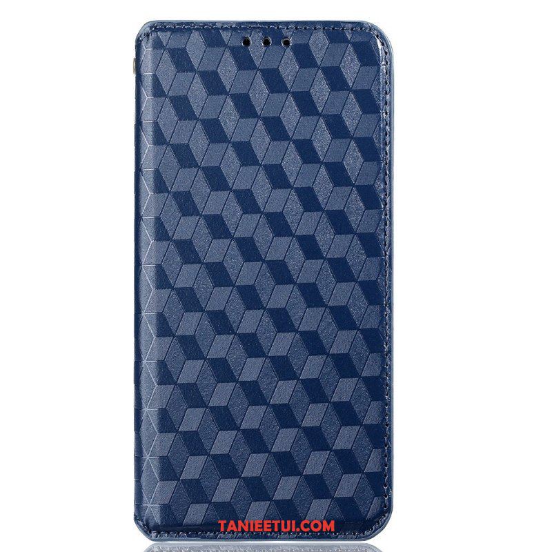 Etui Na Telefon do OnePlus 10 Pro 5G Etui Folio Efekt Diamentowej Skóry