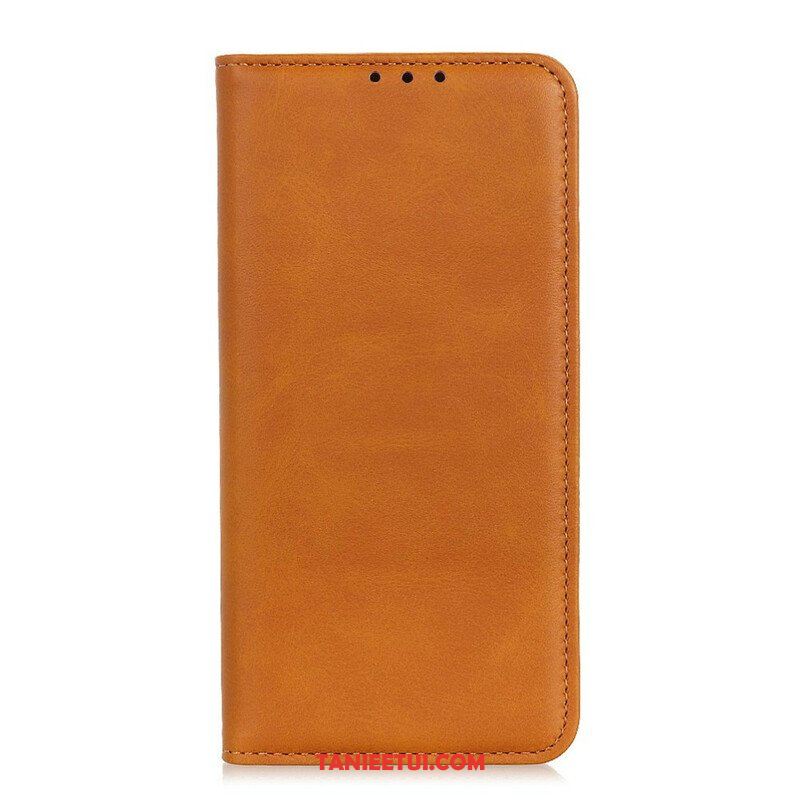 Etui Na Telefon do OnePlus Nord 2 5G Etui Folio Matowa Skóra Dwoinowa