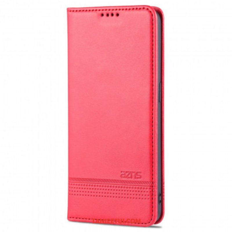 Etui Na Telefon do Oppo Reno 6 5G Etui Folio Stylizacja Skóry Azns