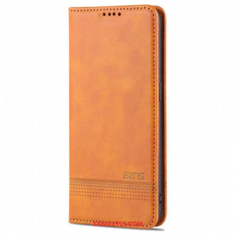 Etui Na Telefon do Oppo Reno 6 5G Etui Folio Stylizacja Skóry Azns