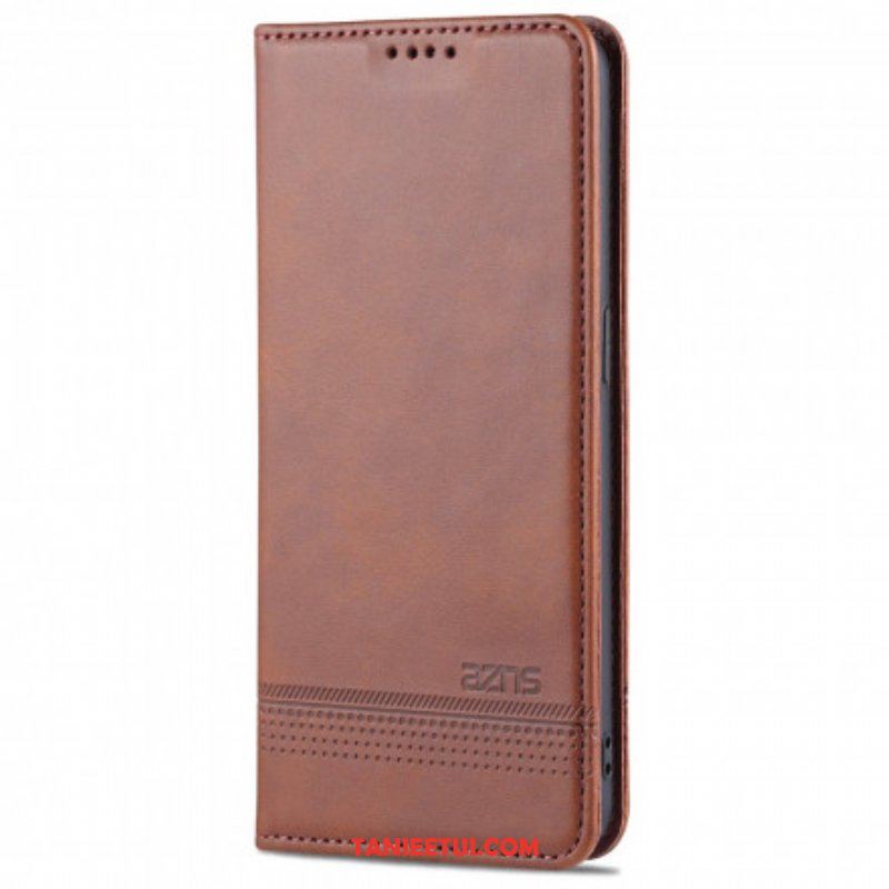 Etui Na Telefon do Oppo Reno 6 5G Etui Folio Stylizacja Skóry Azns