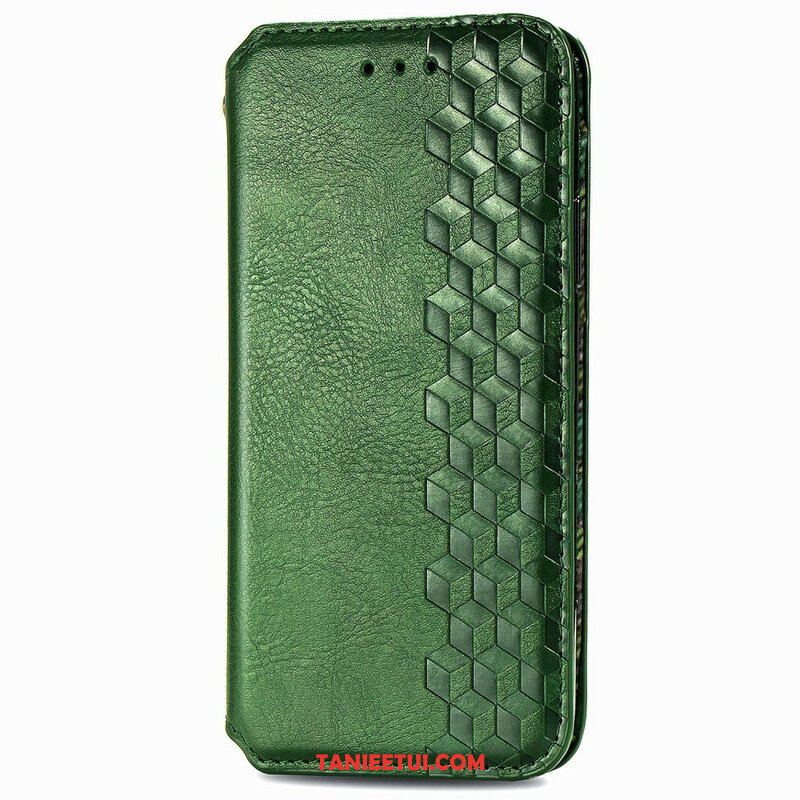 Etui Na Telefon do Poco X3 / X3 Pro / X3 NFC Etui Folio Skórzany Efekt Diamentowej Tekstury