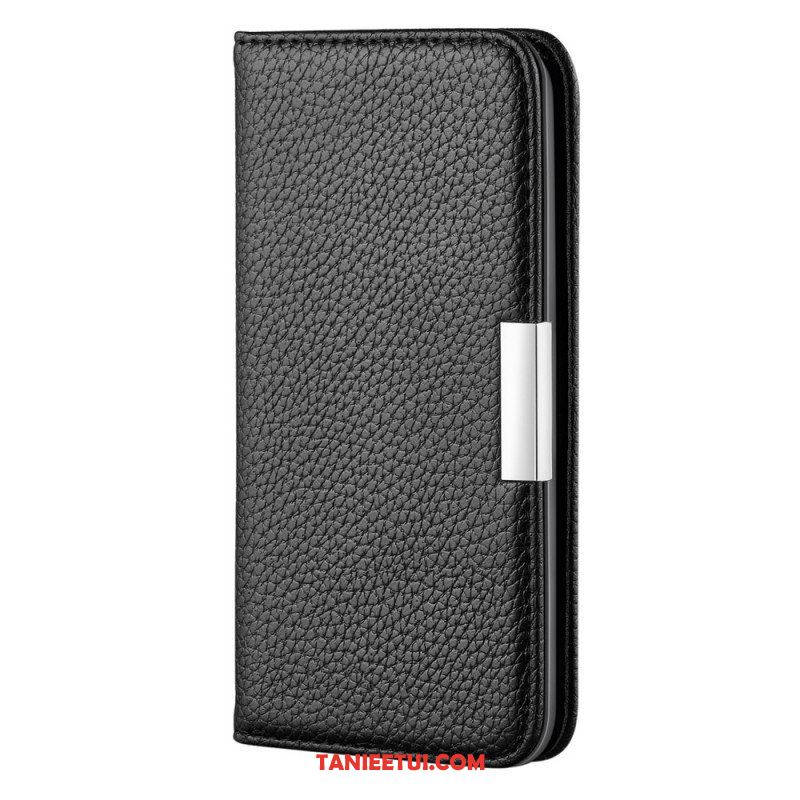 Etui Na Telefon do Samsung Galaxy A13 5G / A04s Etui Folio Liczi Ze Sztucznej Skóry Ultra Szykowny