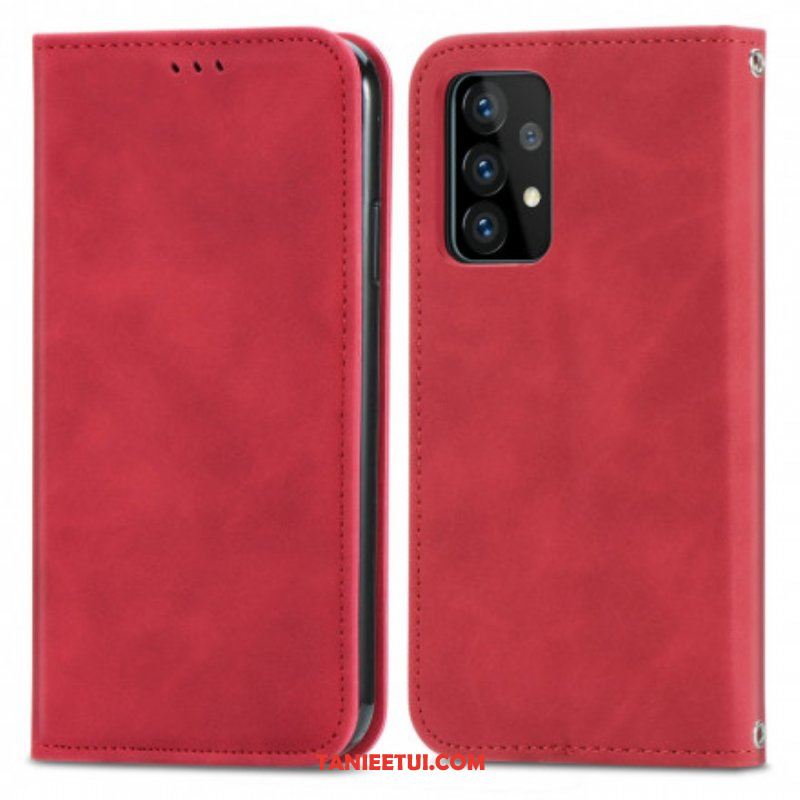 Etui Na Telefon do Samsung Galaxy A52 4G / A52 5G / A52s 5G Etui Folio Elegancki Efekt Skóry