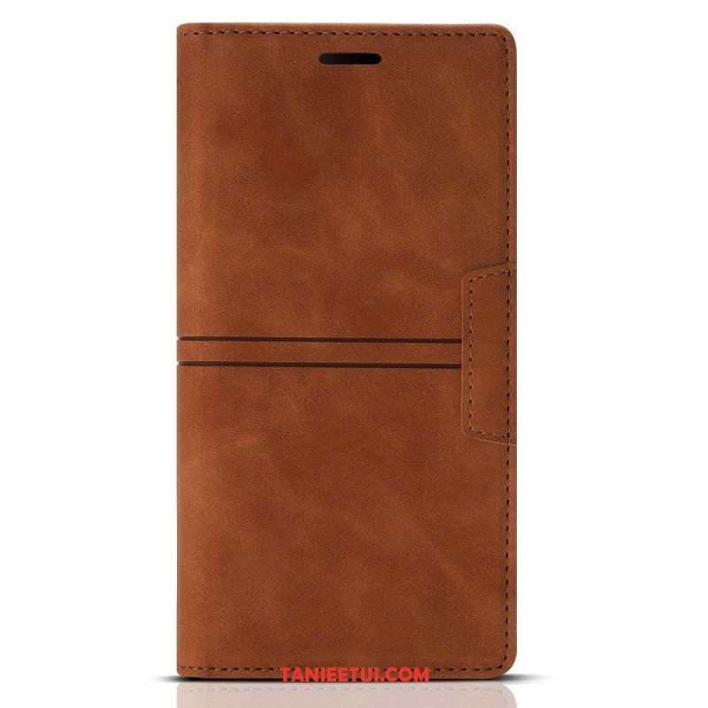 Etui Na Telefon do Samsung Galaxy A54 5G Etui Folio Stylowa Skórzana Moda